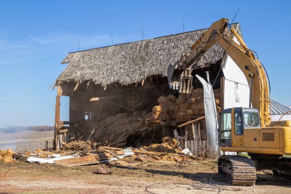 Barn Demolition in Naperville