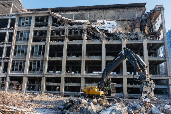 Commercial Building Demolition in Naperville